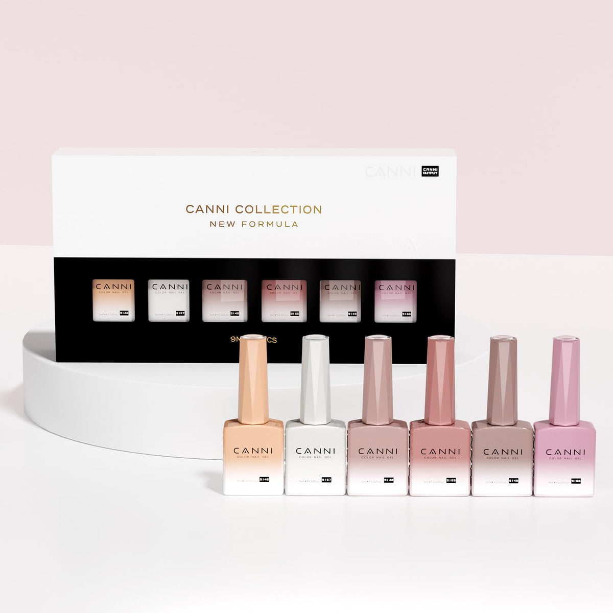 CANNI shades layflat group arrangement highlighting cohesive neutral palette
