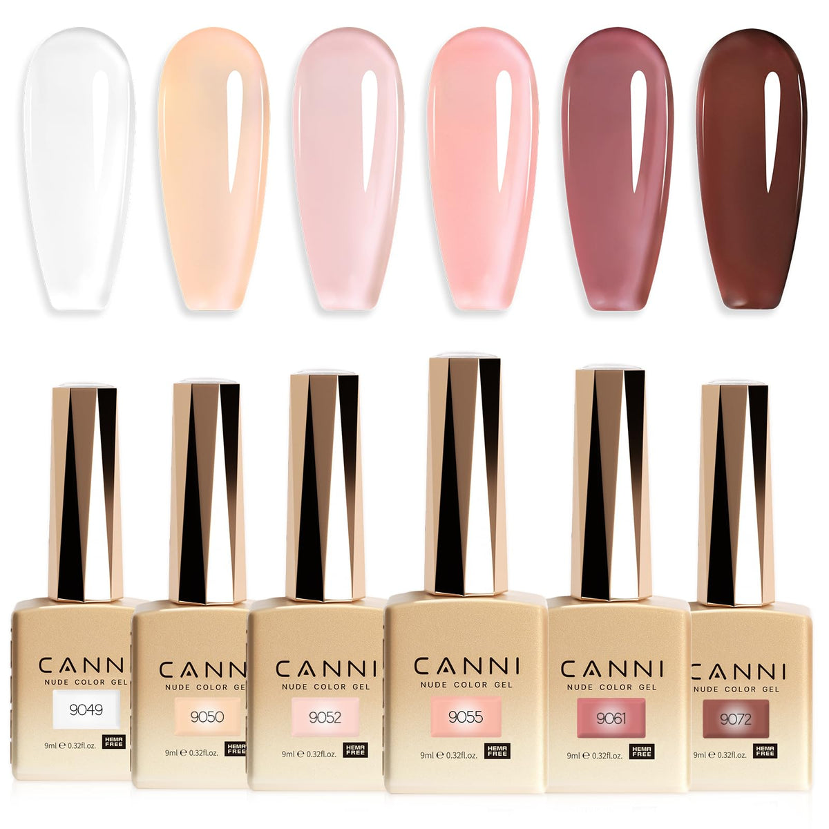 CANNI hand model holding bottle for size comparison showing 9ml scale benefit