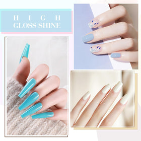 CANNI swatch fan of all six pastel shades displaying milky tones for color planning