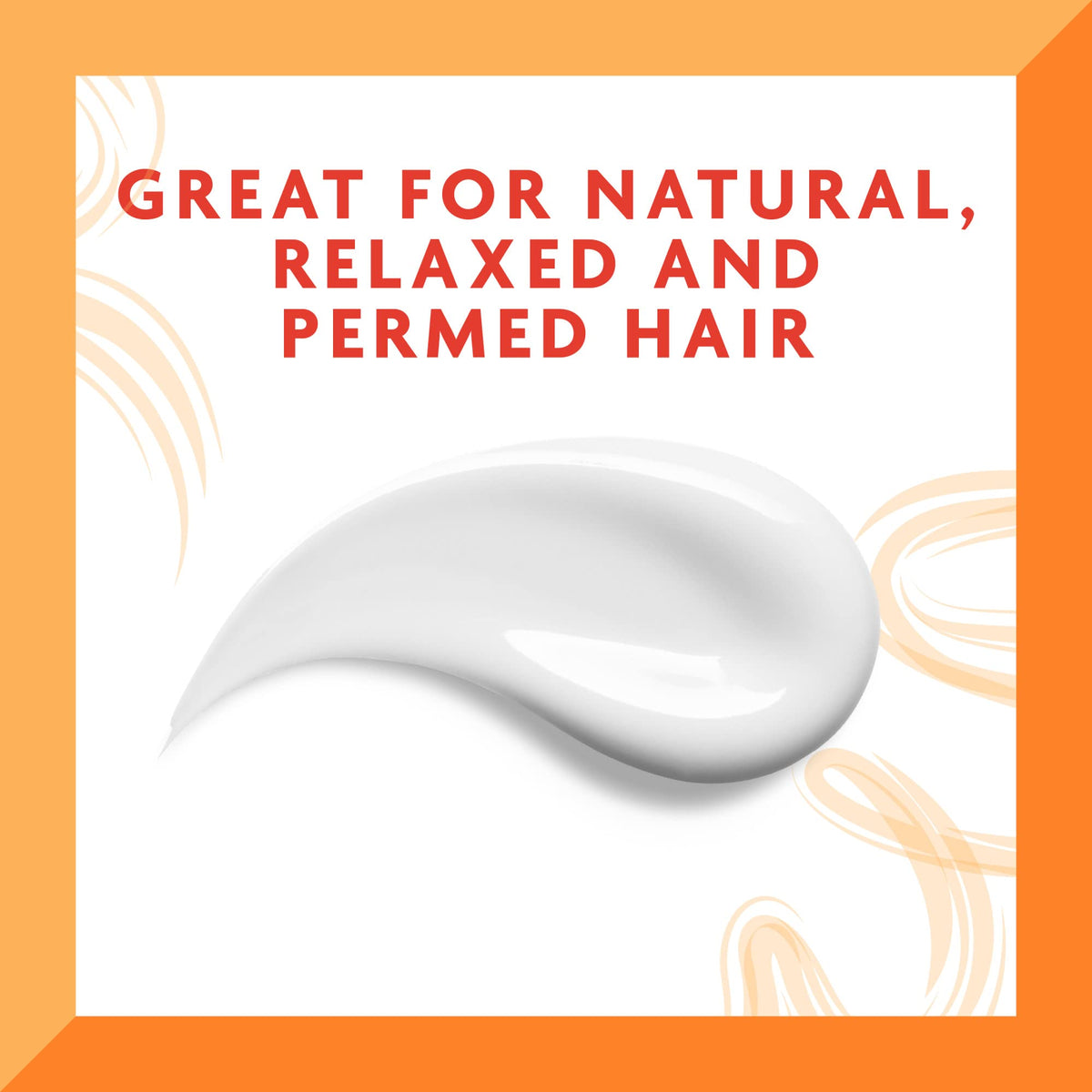 Cantu applying to hair during styling to reduce frizz and boost shine