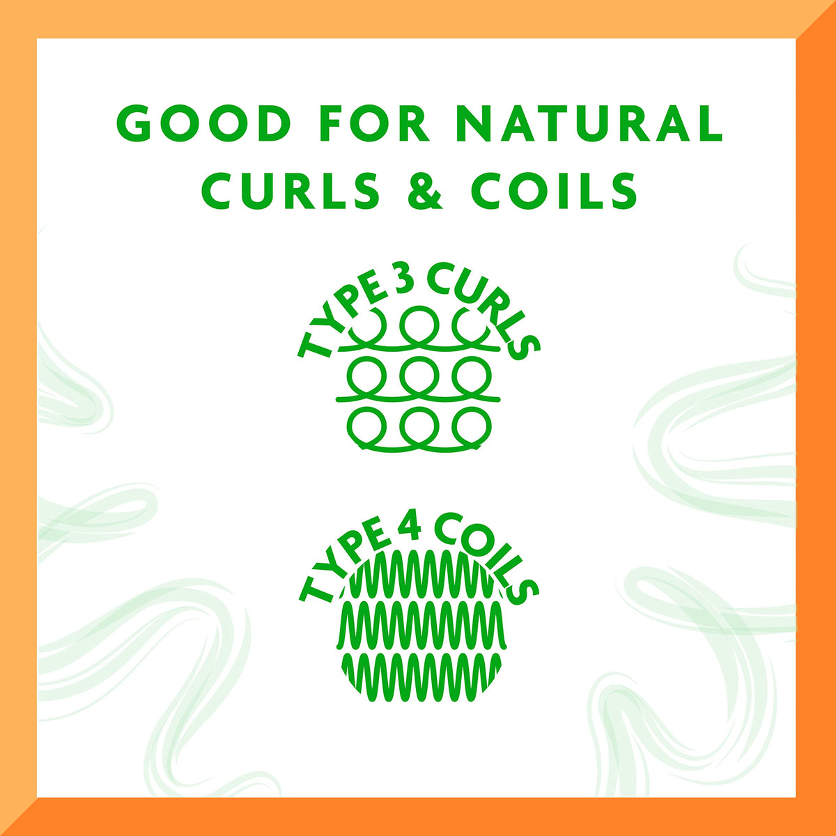 Cantu before and after on curly hair showing defined frizz-free results