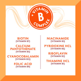 Cantu bottle label detail and ingredients, highlighting clean formulation