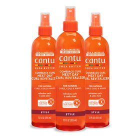 Cantu bottle front packaging showing label and product benefits