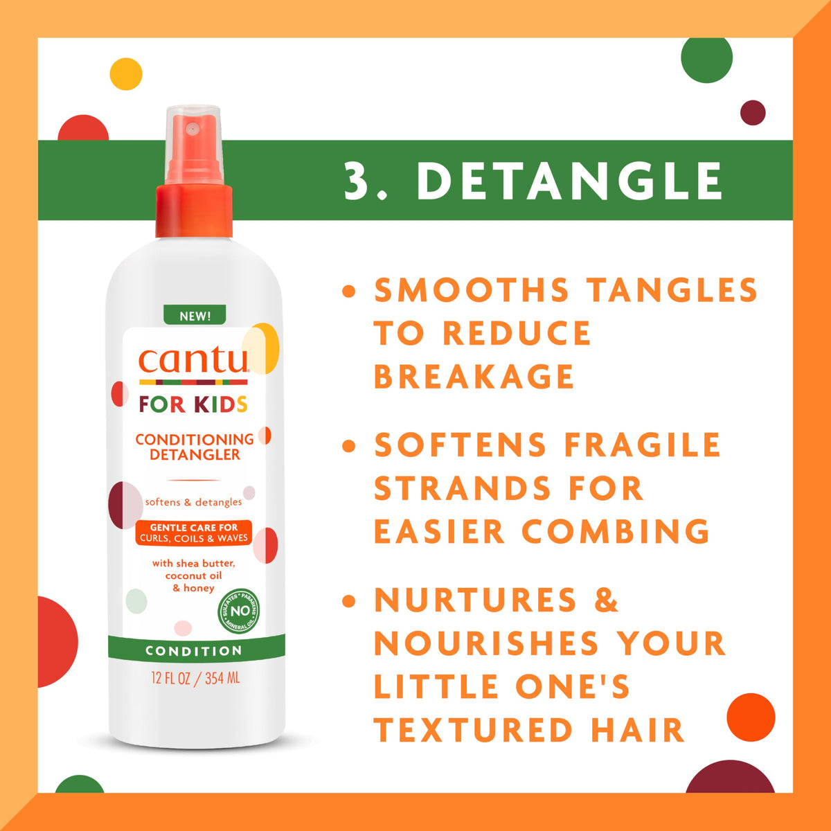 Cantu leave-in conditioner cream close-up showing rich moisturizing texture