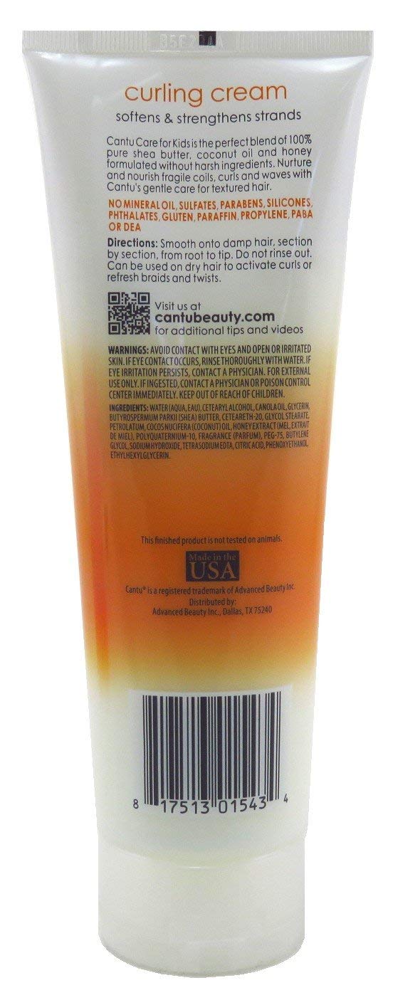 Cantu 8-ounce jar in hand demonstrating compact travel-friendly size