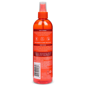 Cantu spray nozzle close-up demonstrating easy mist application