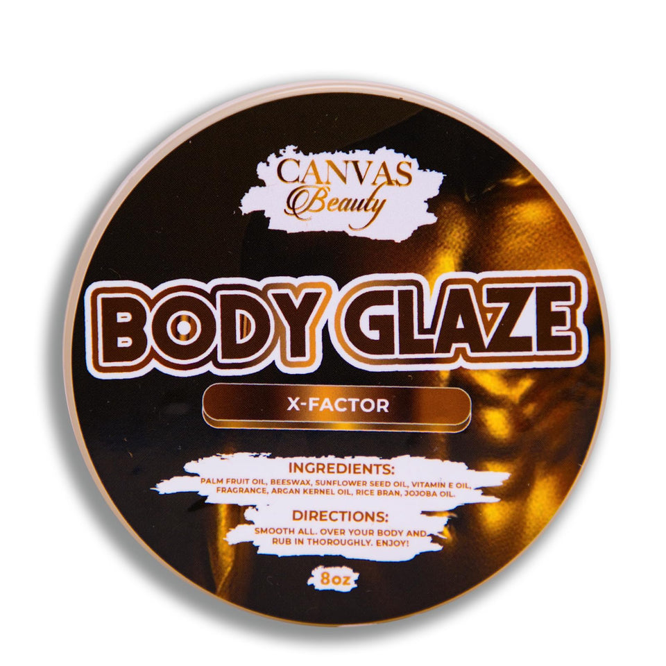 Canvas Beauty jar front view showing label and sleek packaging for shelf appeal