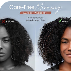 CAPLORD roomy interior with braids highlights space for protective styling