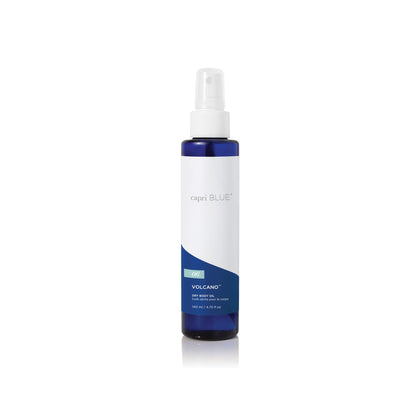 Capri Blue front packaging showing Volcano dry oil and luxury scent