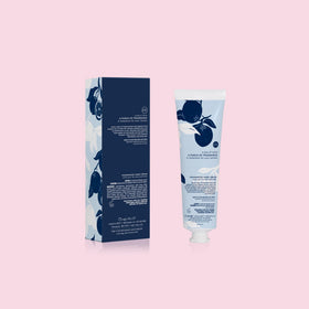 Capri Blue Volcano ingredients display with jojoba and shea illustrating nourishing plant-based benefits