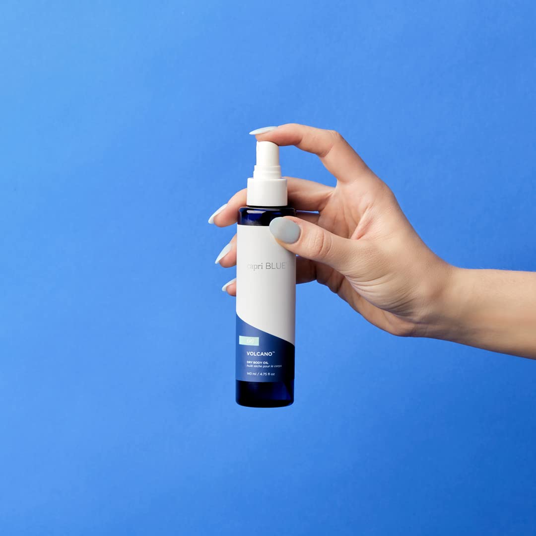 Capri Blue close-up of oil texture demonstrating fast absorption benefit