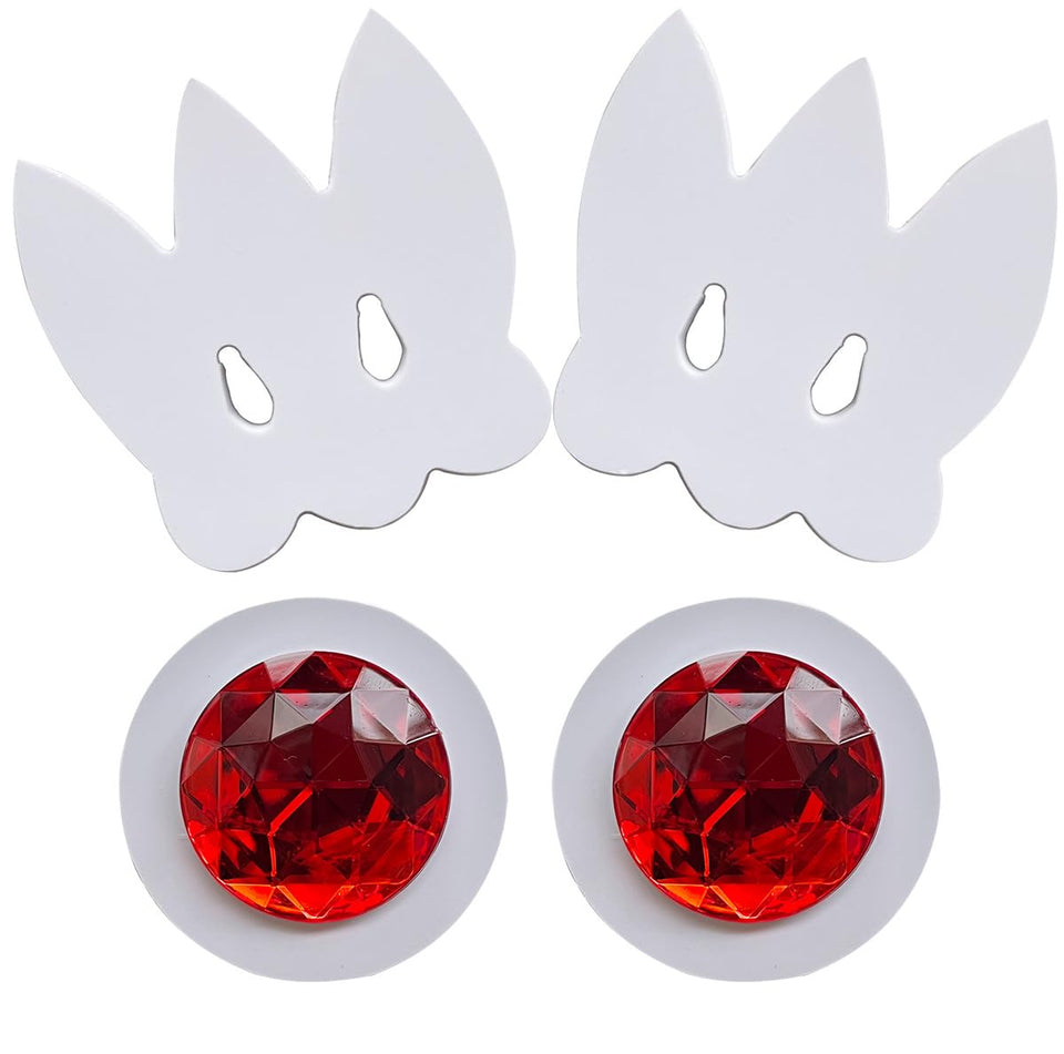 CAPXXINN front view of moon clips set showing four crescent accessories and neat packaging benefit