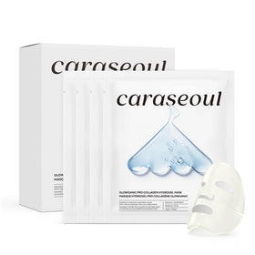 caraseoul front packaging showing vegan-certified mask benefits