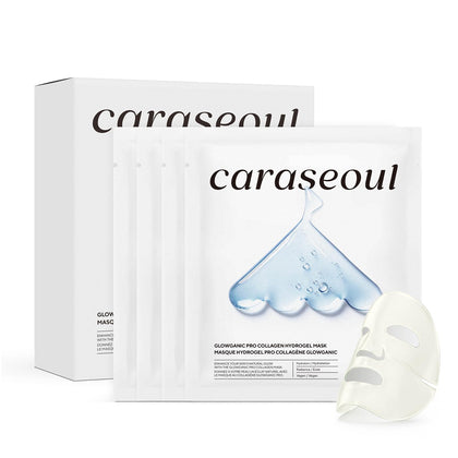 caraseoul front packaging showing vegan-certified mask benefits