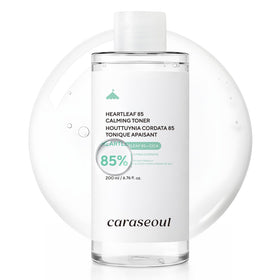 caraseoul front bottle shows calming toner packaging and brand clarity
