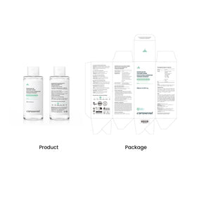 caraseoul lifestyle bathroom shelf shows toner integrated into routines