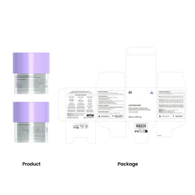 caraseoul label close-up highlighting bakuchiol and BHA benefits for gentle cleansing