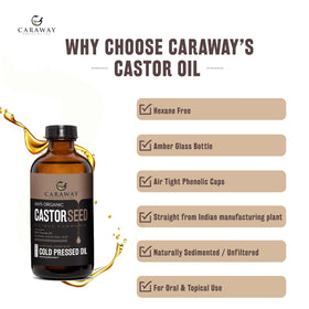 CARAWAY bottle with dropper measuring oil for controlled dosing and safe internal use
