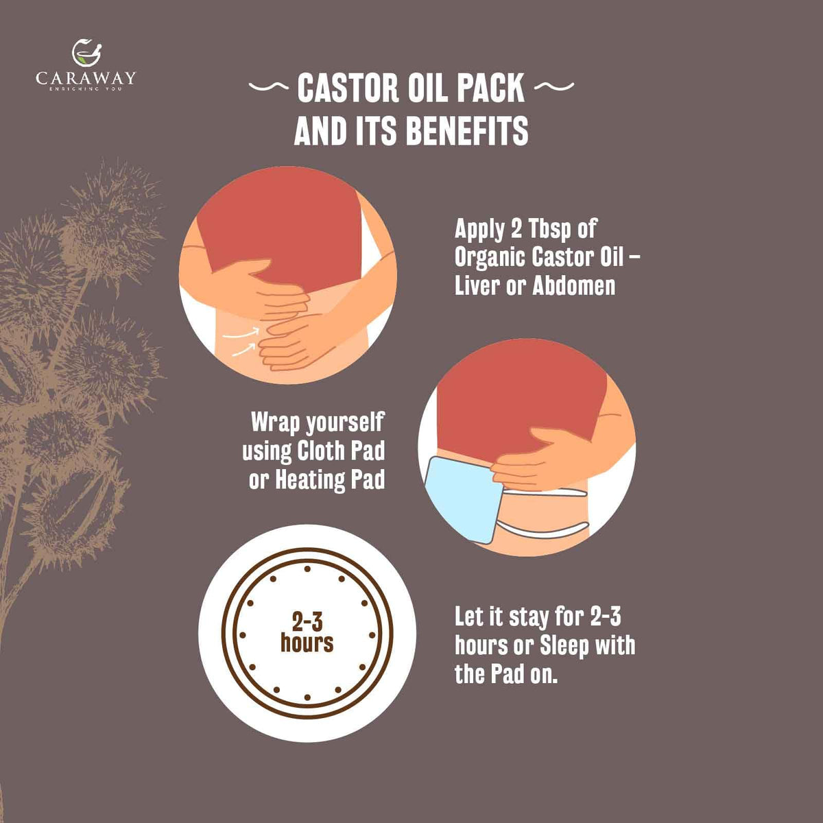 CARAWAY oil pouring closeup showing texture and rich color for nourishing application