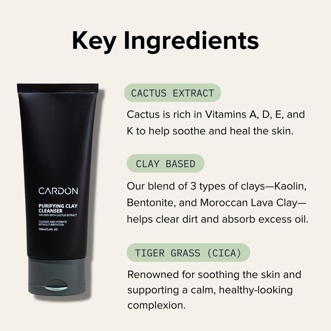 Cardon foamy lather in hand demonstrating gentle deep-cleansing action