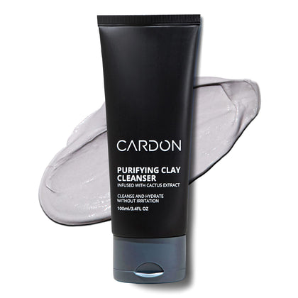 Cardon front packaging showing cleanser and bold branding, clear product benefit