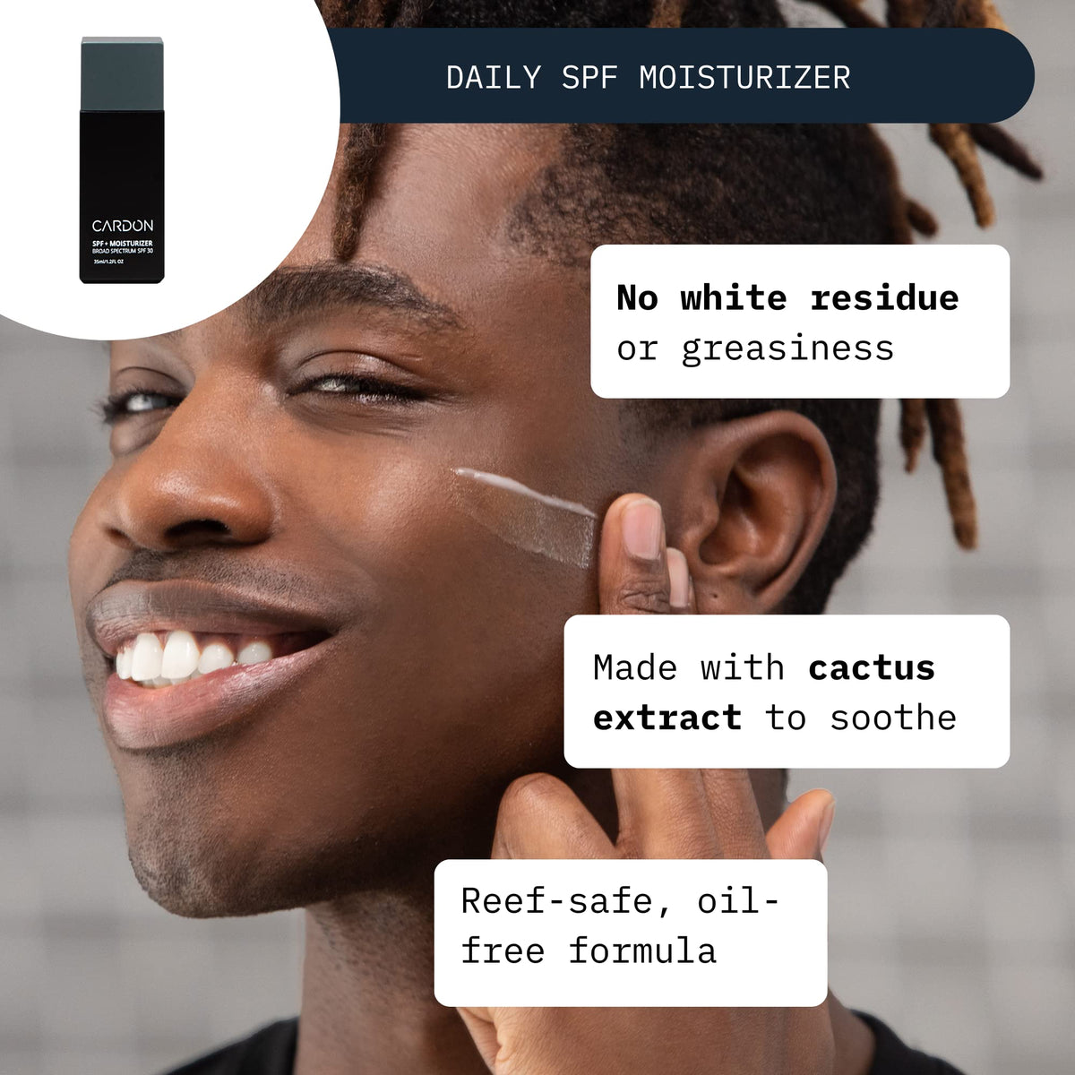 Cardon repairing night cream open jar highlighting nourishing formula for overnight repair
