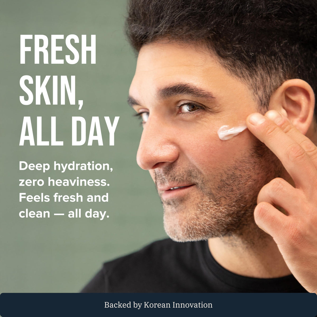 Cardon pump dispensing gel-cream illustrating easy, mess-free application