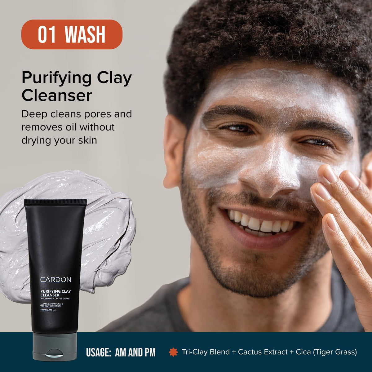 Cardon SPF moisturizer pump top shot showing easy dispensing and lightweight protection