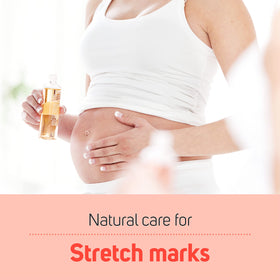 Care Science label detail with ingredient list, emphasizes natural botanical ingredient benefit