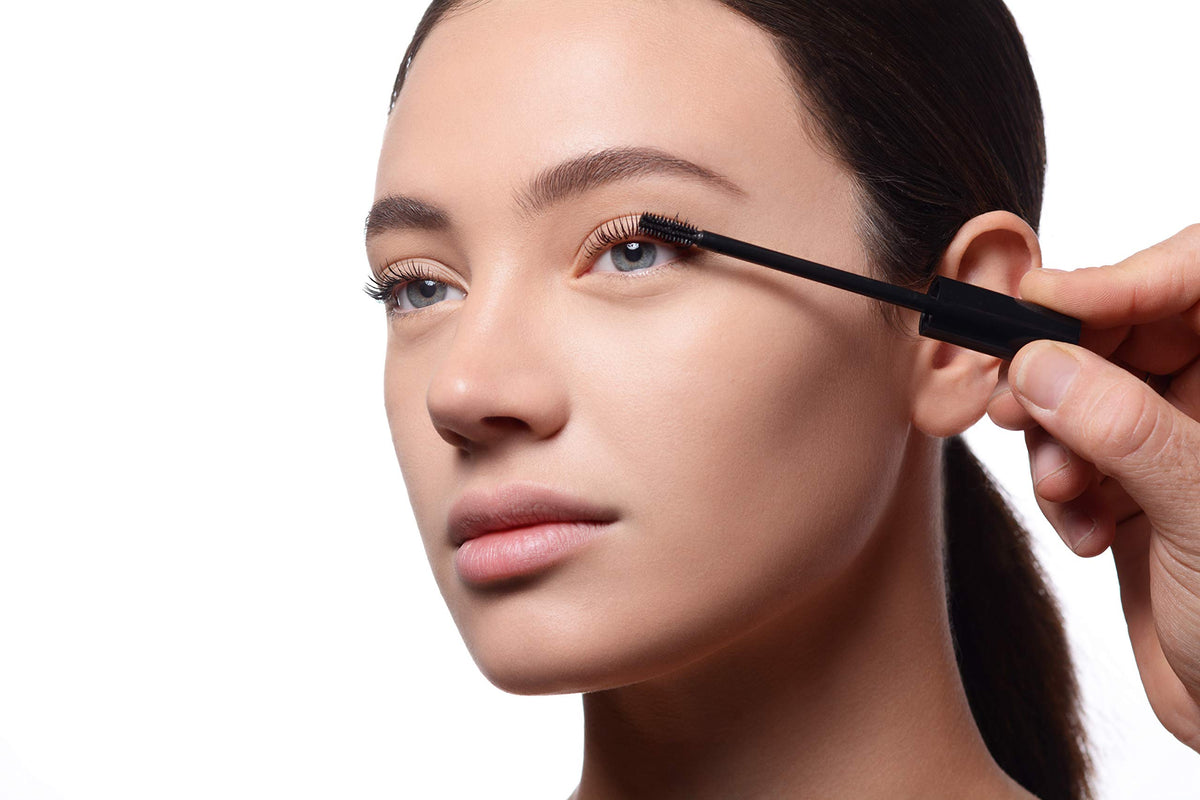 Careline before and after lashes showcasing length and volume improvement