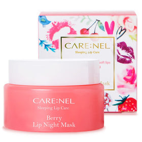 CARE:NEL before and after lips showing reduced flakiness and softer appearance
