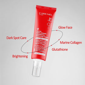 CARE:NEL layered with serum showing easy layering and daytime routine benefit