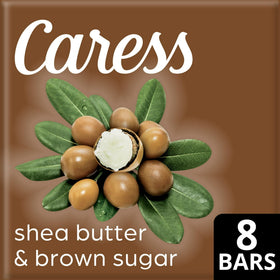Caress single bar foaming lather close-up demonstrating rich cleansing and soft skin feel