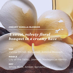 Caress label close-up listing niacinamide and skin-friendly ingredient benefit