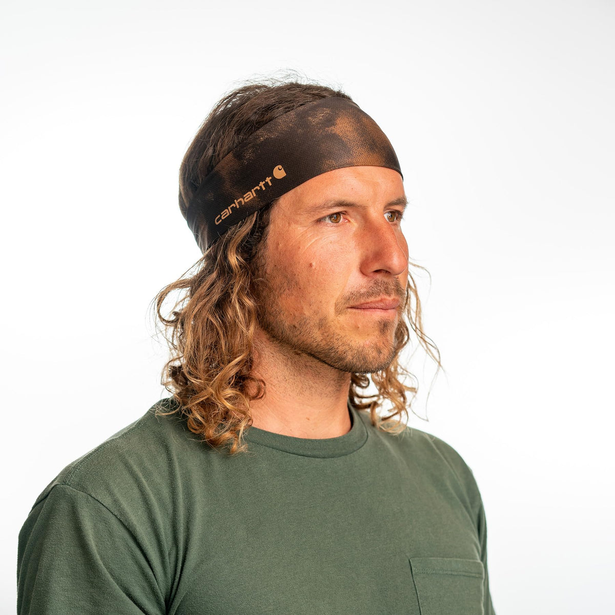 Carhartt fabric close-up showing texture and cooling performance