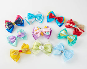 Carkno close-up of ribbon texture highlighting vibrant colors and neat stitching