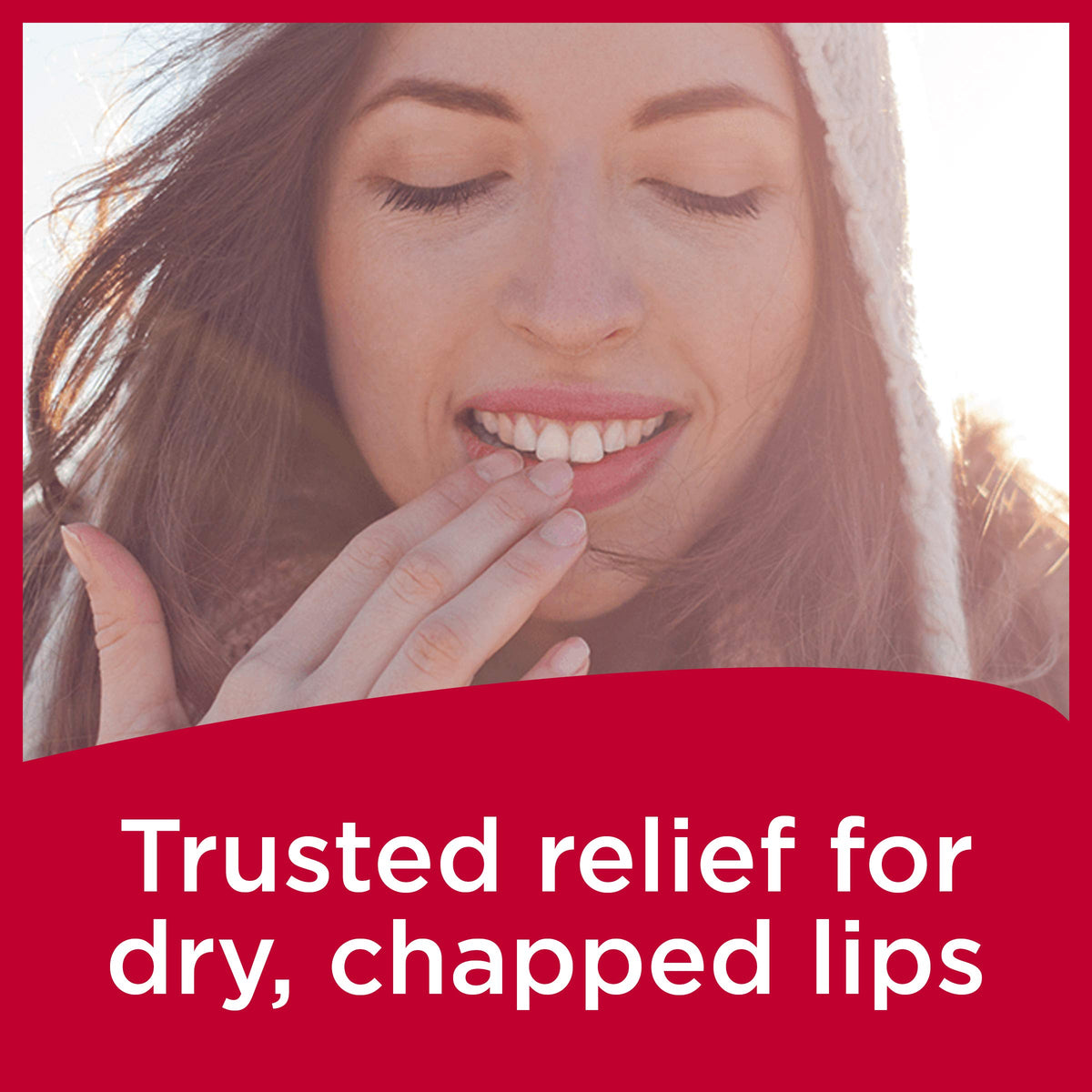 Carmex stick inside a purse pocket for portable on-the-go care