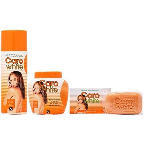 Caro White lotion texture close-up demonstrating fast absorption and smooth feel
