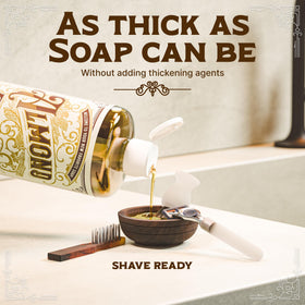 Carolina Castile Soap with ingredient bottles like olive oil and cocoa butter, highlighting natural oils