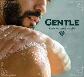 Close-up lather from Carolina Castile Soap showing creamy foam, benefit: non-drying texture