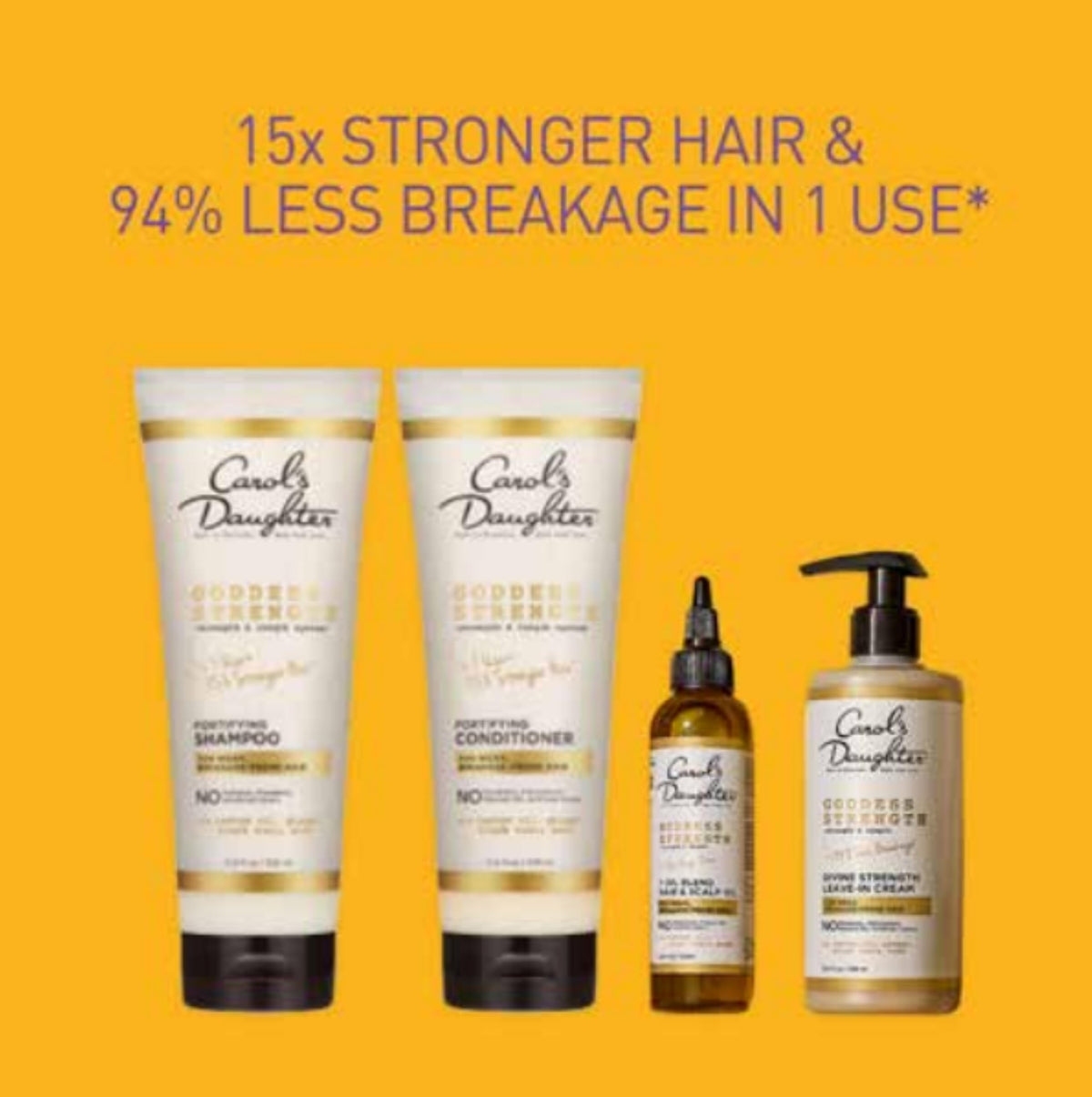 Carol's Daughter conditioner cream texture providing detangling slip