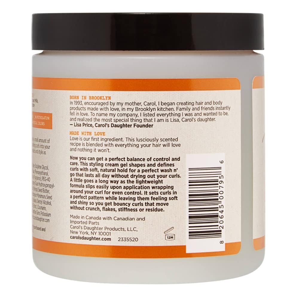 Carol's Daughter cream-gel texture close-up showing smooth spreadability