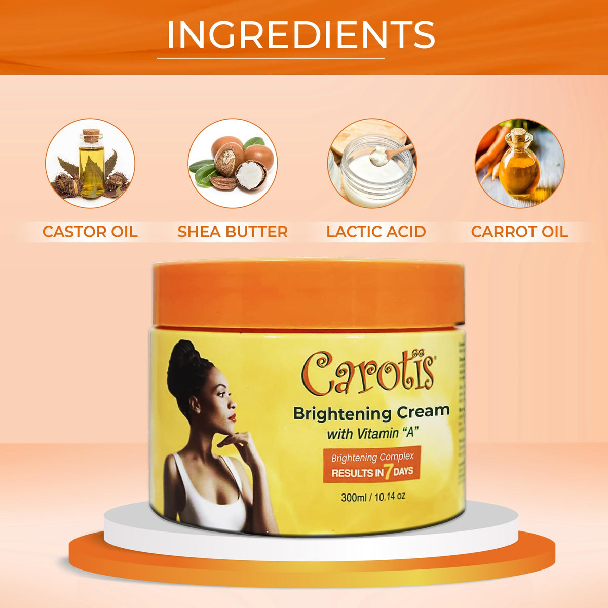 CAROTÏS cream texture close-up reveals silky absorbent formula for smooth skin