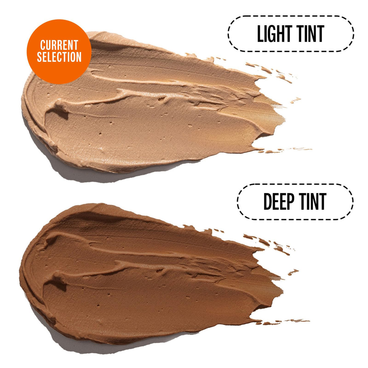 Carpe texture close-up showing creamy matte formula for smooth skin