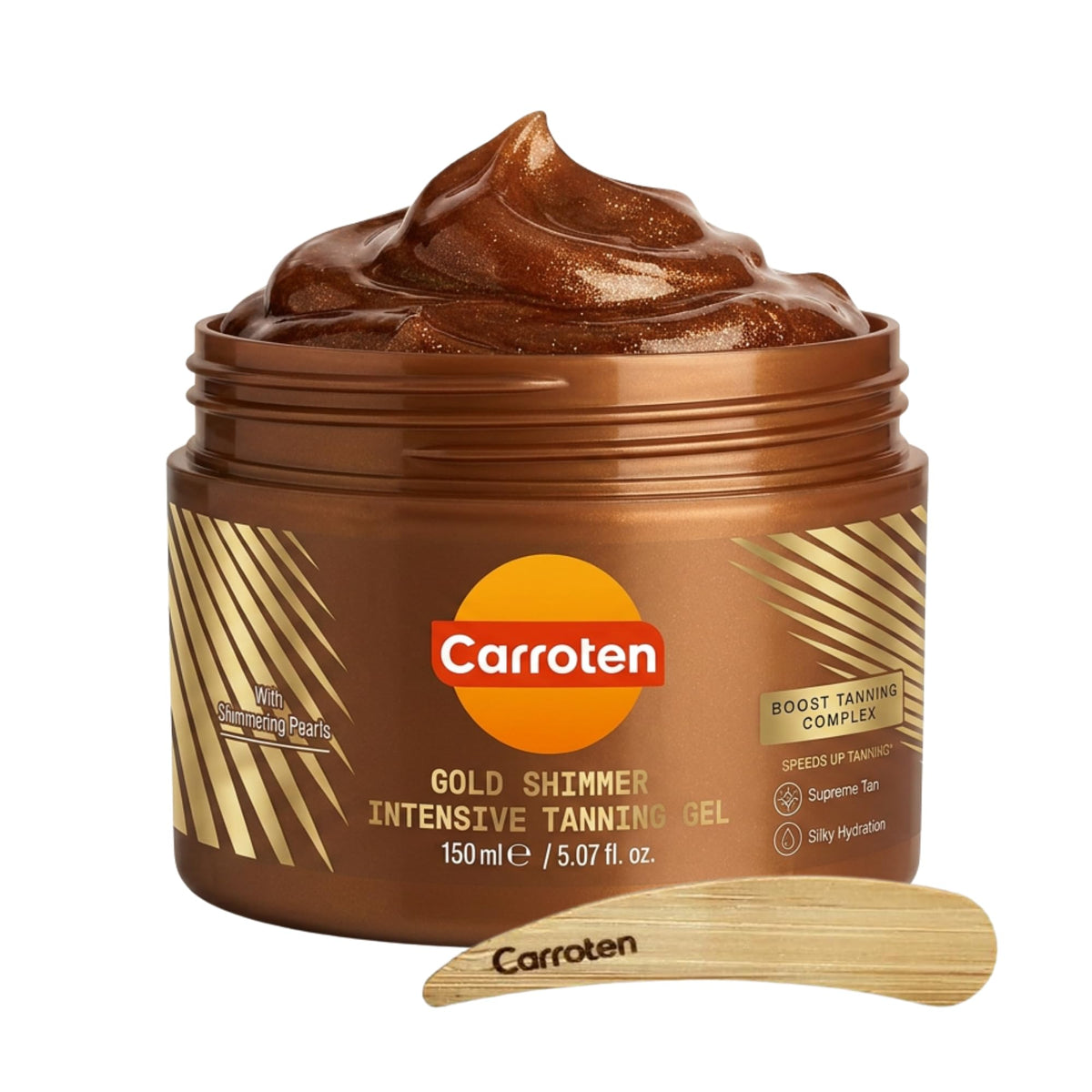 Carroten front packaging showing bottle and branding for instant recognition