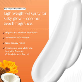 Close-up of Carroten label with ingredients and Greek origin clarity benefit