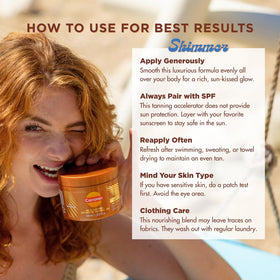Carroten gel texture spread on hand showing silky, non-greasy hydration finish