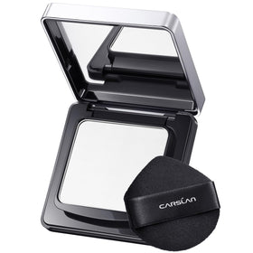 CARSLAN compact front packaging showing sleek matte case and label benefit