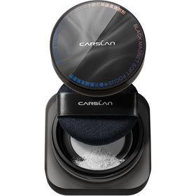 CARSLAN front packaging showing translucent powder for long-lasting matte