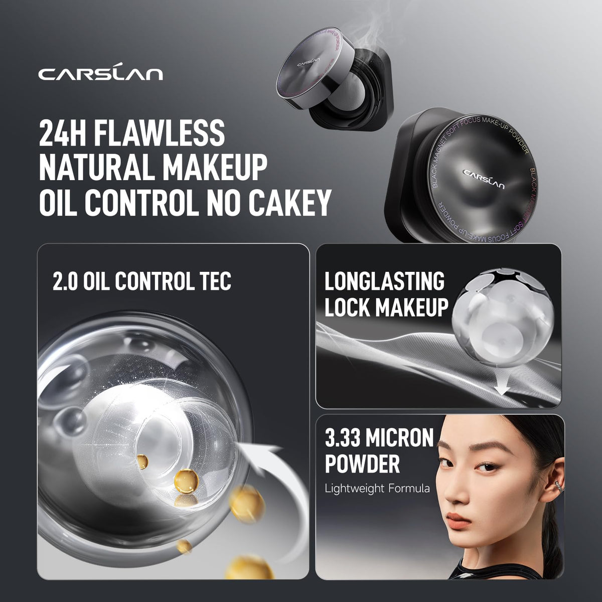 CARSLAN micronized texture close-up demonstrating soft-focus finish